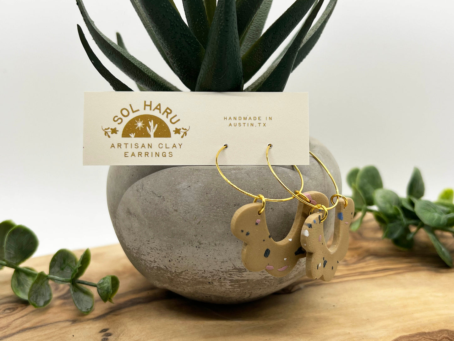 The Adeline in Latte Terrazzo